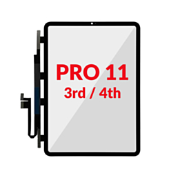 G+ OCA PRO Touch Screen Digitizer for iPad Pro 11" (3rd Gen 2021 / 4th Gen 2022) (BLACK) (Premium)