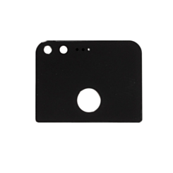 Back Glass with Adhesive for Google Pixel XL (BLACK)
