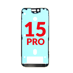 G+ OCA PRO Metal Frame for iPhone 15 Pro (Premium) (Pack of 5)