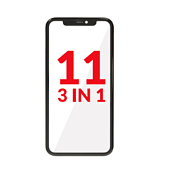G+ OCA PRO 3-in-1 (Front Glass + Metal Frame + OCA) for iPhone 11 (Single Pack)
