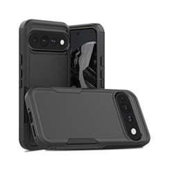 Dual Layers Shockproof Strong Case (Black) for Google Pixel 9 / 10 / 11 / 9 Pro / 10 Pro / 11 Pro (Only Ground Shipping)