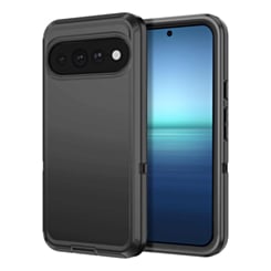 Heavy Duty Case for Google Pixel 9 Pro XL / 10 Pro XL / 11 Pro XL (Black) (Only Ground Shipping)