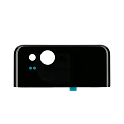 Back Glass with Adhesive for Google Pixel 2 (BLACK)