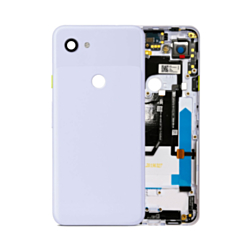 Housing Frame with Small Components Pre-Installed for Google Pixel 3A (PURPLE-ISH) (Service Pack)