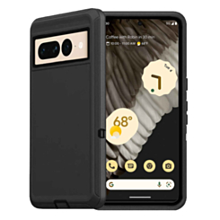 Heavy Duty Case for Google Pixel 7 (BLACK) (Only Ground Shipping)
