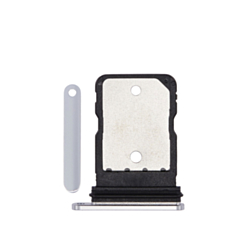 Single Sim Card Tray for Google Pixel 7 Pro (Snow)