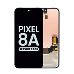 OLED Assembly for Google Pixel 8A (with Fingerprint Sensor) (Service Pack)