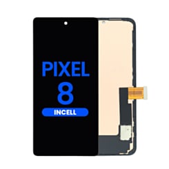 LCD Assembly with Frame for Google Pixel 8 (without Fingerprint Sensor) (Aftermarket Incell)