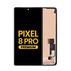 OLED Assembly with Frame for Google Pixel 8 Pro (Without Fingerprint Sensor) (Premium)