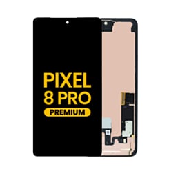 OLED Assembly with Frame (With Finger Print Sensor) for Google Pixel 8 Pro (Premium)