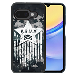 Printing Aluminum Plate Case - A.R.M.Y for Google Pixel 9A (Only Ground Shipping)