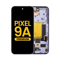 OLED Assembly with Frame (With Fingerprint Sensor) for Google Pixel 9A (IRIS) (Premium)