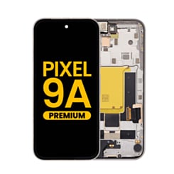OLED Assembly with Frame (With Fingerprint Sensor) for Google Pixel 9A (PORCELAIN) (Premium)