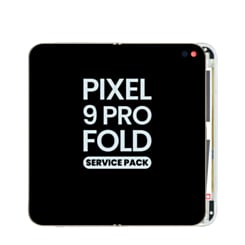 Inner OLED Assembly with Frame or Google Pixel 9 Pro Fold (PORCELAIN) (Service Pack)