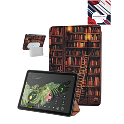Old Style Notebook Design Case for Google Pixel Tablet 11'' (2024) - LIBRARY (Only Ground Shipping)