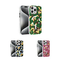 Graffiti Design with Wireless Charging Magnetic Case for iPhone 15 Pro Max (Only Ground Shipping)