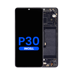 LCD Assembly with Frame for Huawei P30 (BLACK) (Aftermarket Incell)