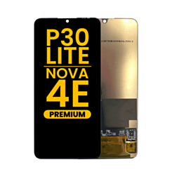 LCD Assembly without Frame for Huawei P30 Lite / Nova 4E (BLACK) (Premium)
