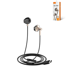LDNIO HP09C High Quality Wired Stereo Earphone with Controller USB-C (Only Ground Shipping)