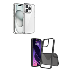 Hybrid Case with Air Cushion Technology for iPhone 16 Pro (Only Ground Shipping)