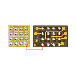 Shop the i2C 16-pin universal face repair chip for iPhone 13 to 15 Pro Max.
