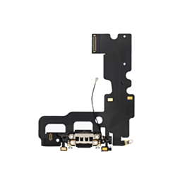 Charging Port Flex Cable for iPhone 7 (BLACK) (Aftermarket)