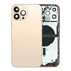 Housing Frame with Small Parts Pre-Installed for iPhone 13 Pro Max (GOLD) (International) (OEM Pull B Grade)
