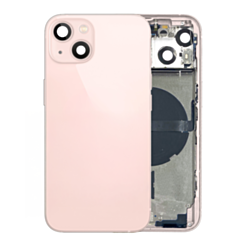 Housing Frame with Small Parts Pre-Installed for iPhone 13 (PINK) (International) (OEM Pull B Grade)