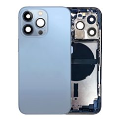 Housing Frame with Small Parts Pre-Installed for iPhone 13 Pro (BLUE) (International) (OEM Pull B Grade)