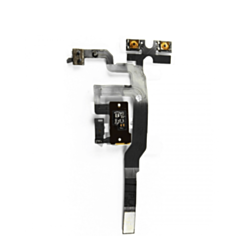 Headphone Audio Jack & Volume Button for iPhone 4GSM (WHITE)