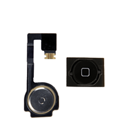 Home Button Flex Cable for iPhone 4S (BLACK)