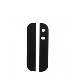 Back Glass Set for iPhone 5 (Top & Bottom) (BLACK)