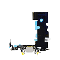 Charging Port Flex Cable for iPhone 8 (WHITE) (Premium)