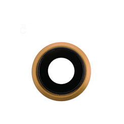 Purchase the gold back camera lens with bracket for iPhone SE 2020 and 2022, and iPhone 8.