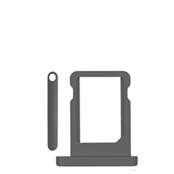 Sim Card Tray for iPad Pro 12.9 (1st gen) / Pro 9.7 / Mini 4 (BLACK)