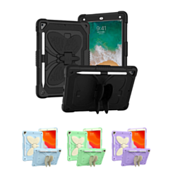 Protective Butterfly Stand Desing Case for iPad 5 (2017) / iPad 6 (2018) / Air 1 / Air 2 / Pro 9.7 (Only Ground Shipping)