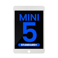 Standard+ LCD and Digitizer Assembly for iPad Mini 5 (WHITE) (Sleep / Wake Sensor Flex Pre-Installed)