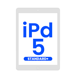 Standard+ Digitizer iPad 5 (2017) / Air 1 (SILVER) (iPad 5 Home Button Pre-Installed)
