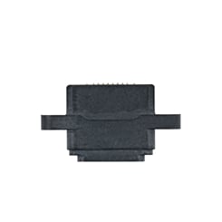 Charging Port Only for iPad Air 1 / 5 (2017) / iPad 6 (2018) / iPad 7 (2019) / iPad 8 (2020) / iPad 9 (2021) (Soldering Required) (BLACK) (Pack of 10)