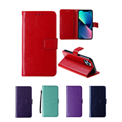 iPhone 11 Leather Wallet Case with Card Slot
