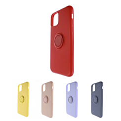 iPhone 11 Pro Max Soft Solid Case with Ring