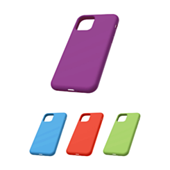 iPhone 11 Pro Max Soft Solid Silicone Case (Full Buttom Cover)
