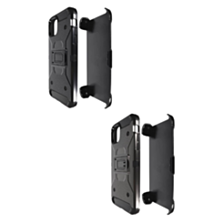 iPhone 11 Pro Metallic Rubber Tough Armor Case