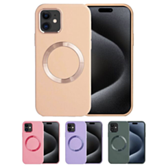 iPhone 11 Soft Solid Silicone Case with Wireless Charging
