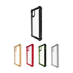 iPhone 12 / 12 Pro 3in1 Hybrid Clear Soft TPU Hard PC Back Cover Case