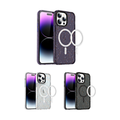 iPhone 12 / 12 Pro Splash-Ink Design Wireless Charging Case
