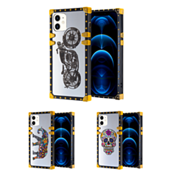iPhone 12 / 12 Pro Square Case with Mirror Design