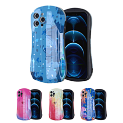 iPhone 12 Be Loved Heart Pattern Silicone Case