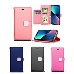 iPhone 12 Mini Elegant Leather Wallet Case