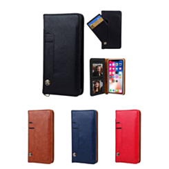 iPhone 12 Mini Luxury Leather Wallet Case with Credit Card Slot